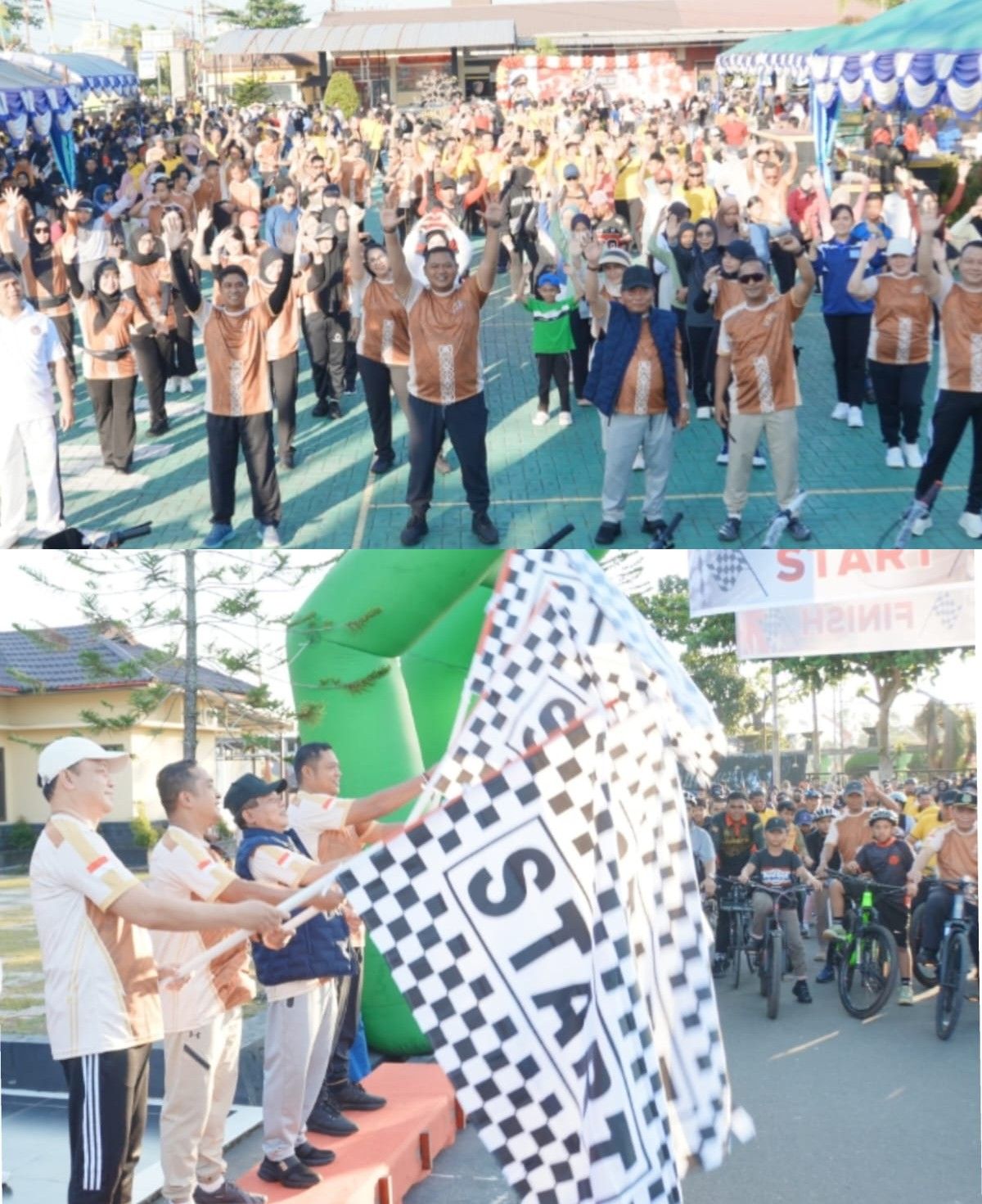 Mempererat Sinergi, Pemkab Kapuas dan Polres Kapuas Gelar Jalan Sehat & Fun Bike Meriah Sambut Hari Bhayangkara ke-80 Tahun 2026