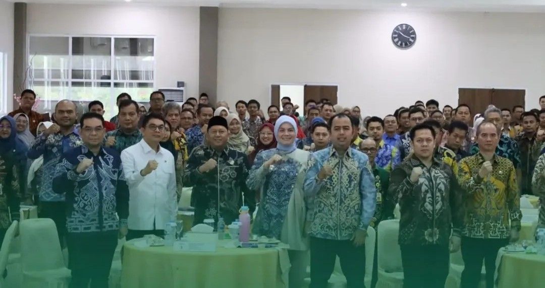 Bupati Batola Hadiri Bimtek KKPR, Perkuat Perlindungan Lahan Pertanian