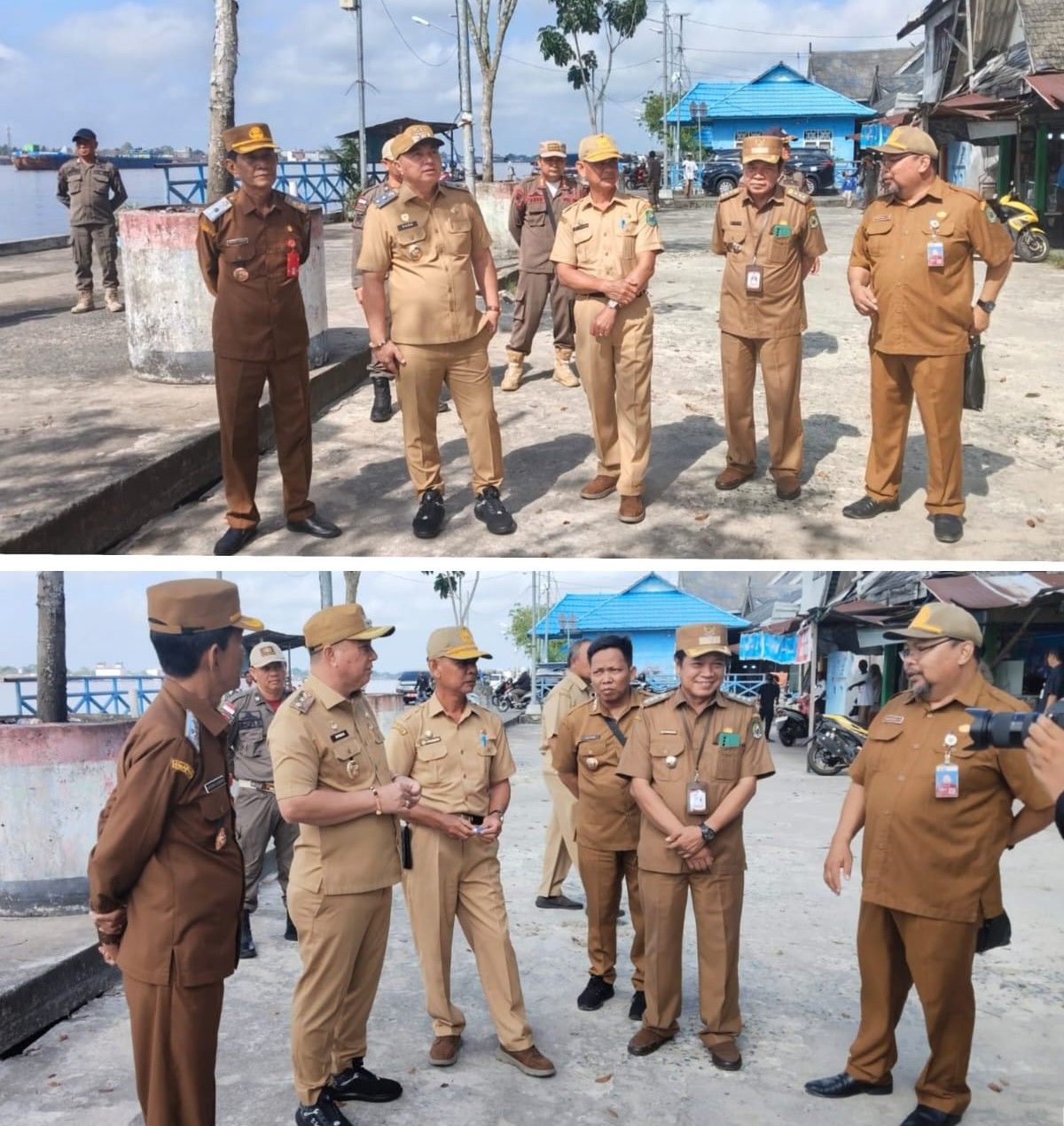 Pemkab Kapuas Relokasi Sementara Pasar Ikan Jalan Mawar ke Pelabuhan Danum Are