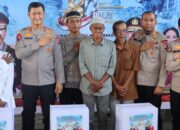 Polda Kalteng Salurkan Bansos dan Layanan Kesehatan untuk Korban Kebakaran di Palangka Raya