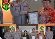 Bupati Kapuas Terima Penghargaan Kapolda Kalteng Atas Dukungan Renovasi Mako Ditsamapta