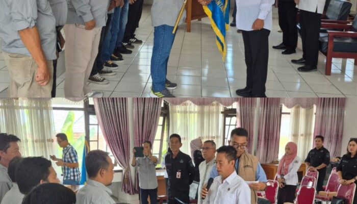 Pengurus dan Jajaran PWI Kabupaten Kapuas, Resmi di Lantik