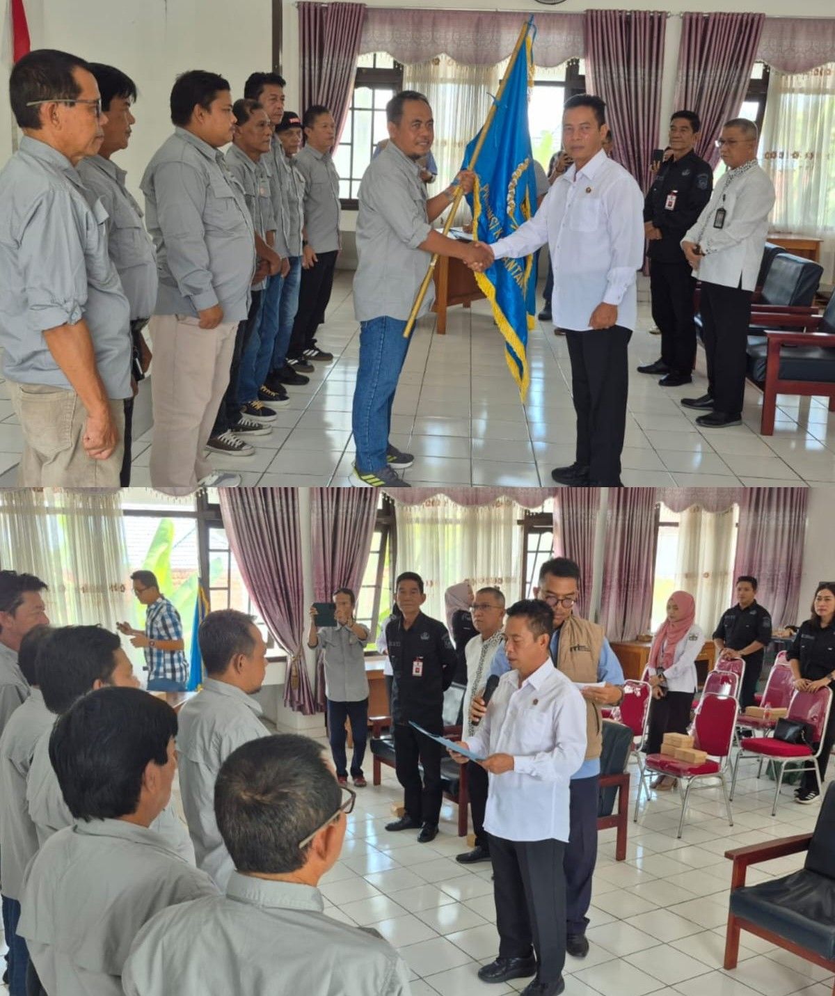 Pengurus dan Jajaran PWI Kabupaten Kapuas, Resmi di Lantik