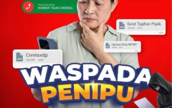 Waspada Penipuan Berkedok Tagihan Pajak Melalui Email,  Masyarakat Diminta Selalu Verifikasi Informasi dari DJP