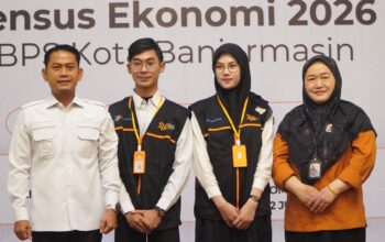 Wali Kota Banjarmasin Canangkan Sensus Ekonomi 2026, Ajak Seluruh Elemen Dukung Pendataan Instrumen Usaha