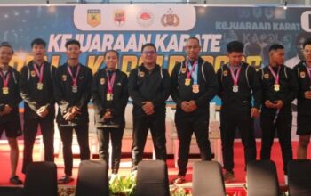 Polda Kalteng Borong 13 Medali di Kejuaraan Karate Kapolri Cup 2026