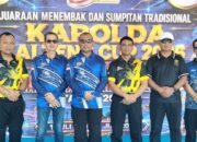 Kejuaraan Menembak dan Sumpitan HUT Bhayangkara ke-80 Resmi Dibuka, Perkuat Sinergi dan Lestarikan Kearifan Lokal Kejuaraan Menembak dan Sumpitan HUT Bhayangkara ke-80 Resmi Dibuka, Perkuat Sinergi dan Lestarikan Kearifan Lokal