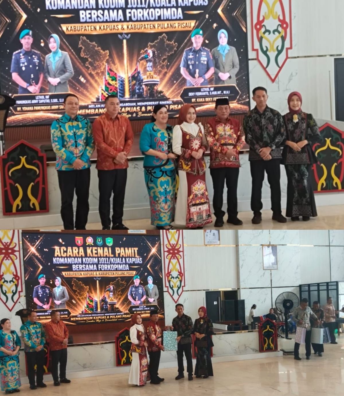 Kenal Pamit Pimpinan Kodim 1011/KLK ; Pamungkas Army Tugas Fi Mabesad, Deky Febrianto Dandim Baru