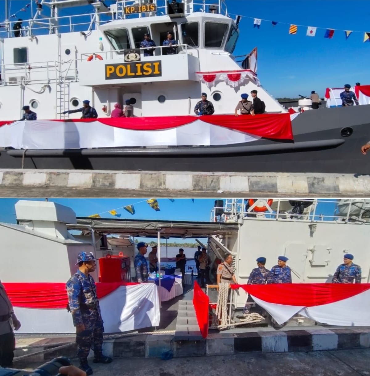 Kapolda Kalteng Pimpin Ziarah Laut di DAS Kapuas Sekaligus Resmikan Bedah Rumah Warga