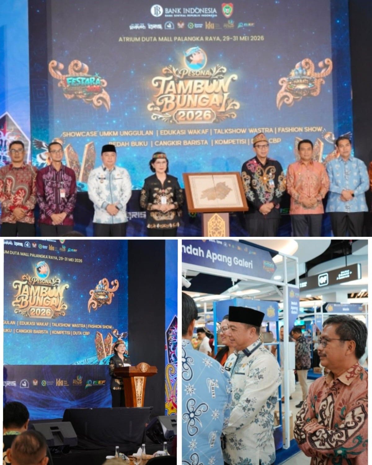 Pesona Tambun Bungai 2026 Resmi Dibuka, Wakil Bupati Kapuas Dodo Hadiri dan Dukung Akselerasi UMKM Kalteng