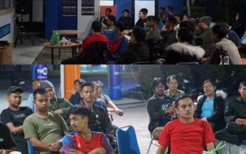 Jalin Sinergi, Anggota Kodim 1016/Plk Nonton Bareng Piala Dunia 2026