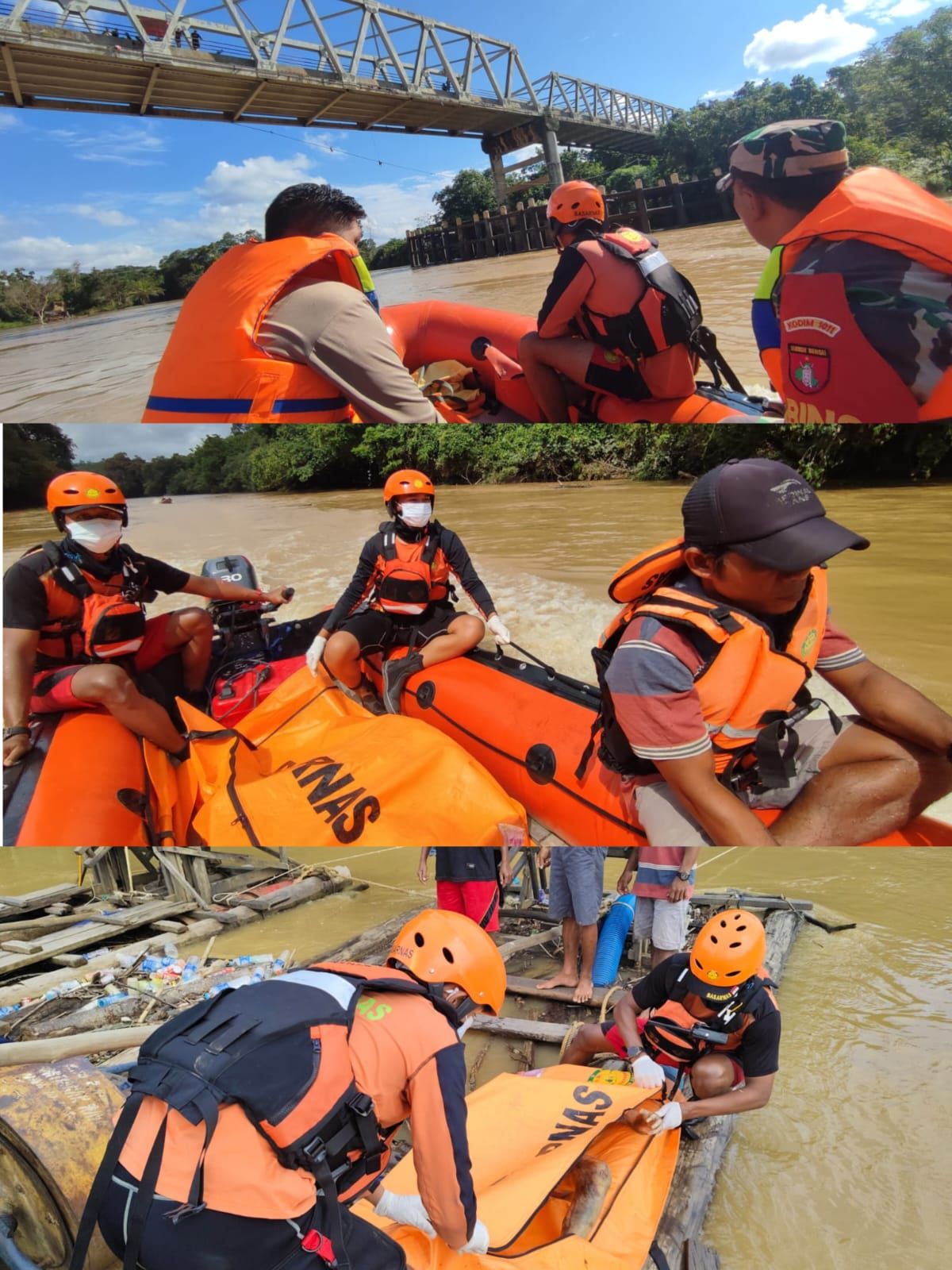 Hari Kelima Pencarian, Anak yang Tenggelam di Sungai Kapuas Akhirnya Ditemukan
