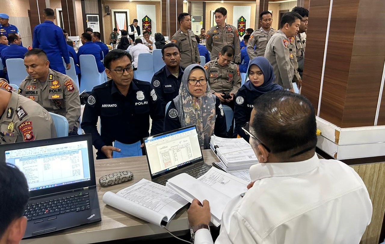 Tingkatkan Transparansi, Polda Kalteng Gelar Taklimat Awal Audit Kinerja Tahap II Serta ADTT PNBP dan BLU ITWASUM Polri