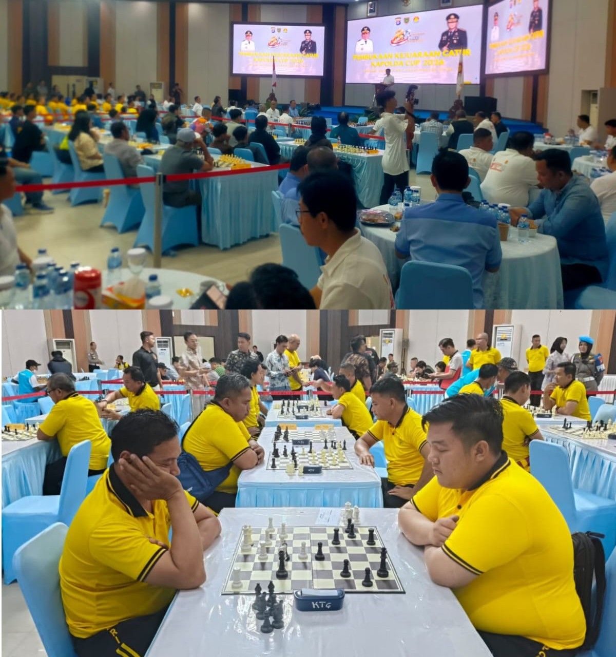 81 Peserta Siap Bersaing Ketat di Kejuaraan Catur Kapolda Kalteng Cup 2026