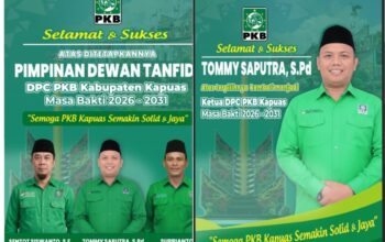 DPP-PKB Tetapkan “Tommy Saputra” Sebagai Ketua DPC-PKB Kapuas 2026-2031