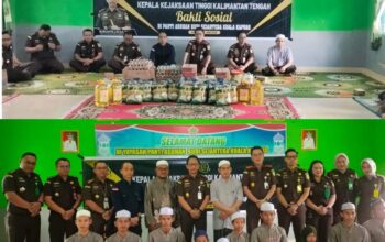 Kajati Kalteng Lanjutkan Kunjungan Kerja Dengan Bakti Sosial Ke Panti Asuhan Budi Sejahtera di Kapuas