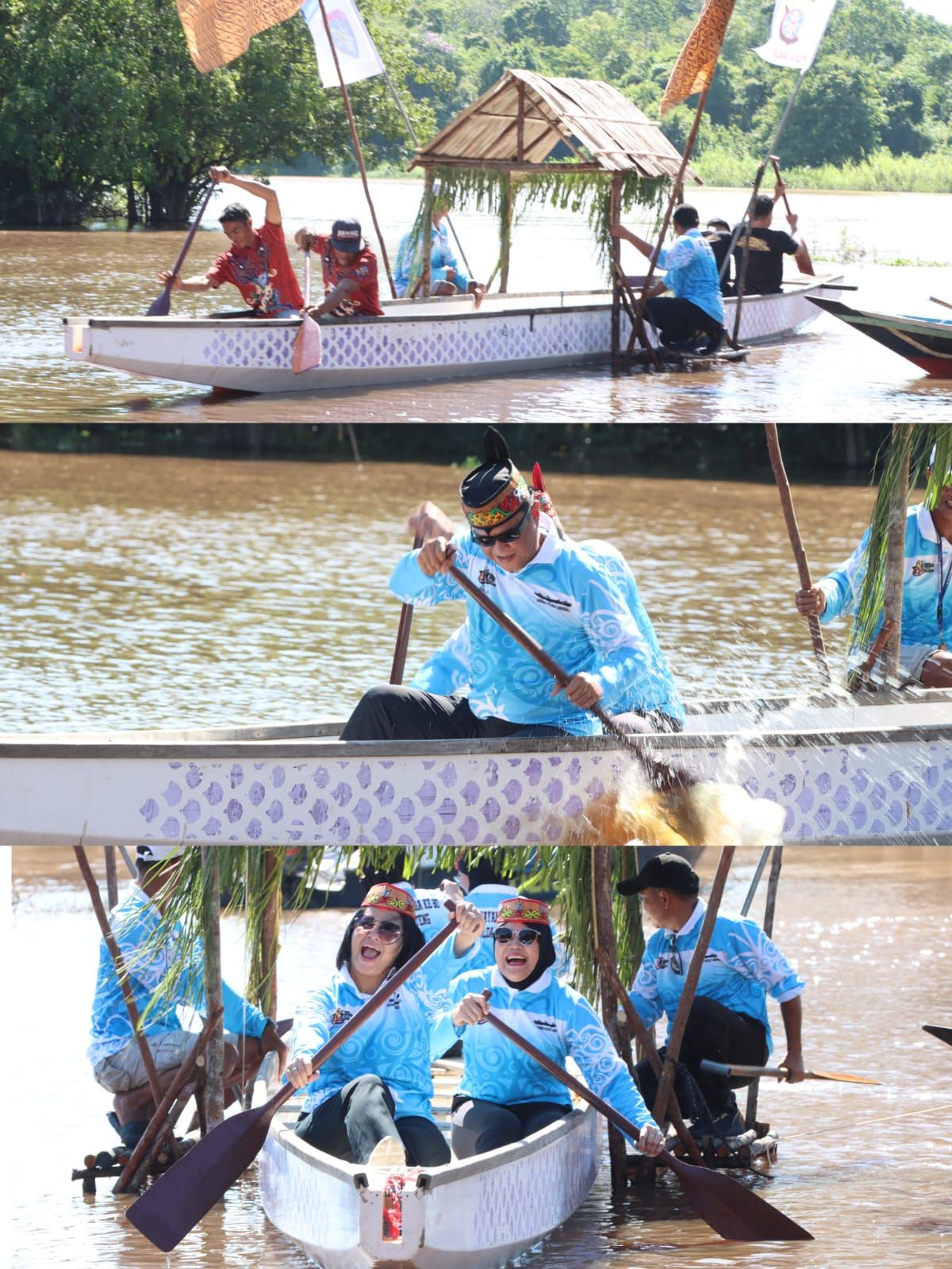 Lomba Besei Kambe Jadi Sarana Polda Kalteng Lestarikan Budaya Lokal Dimomen Hari Bhayangkara ke-80
