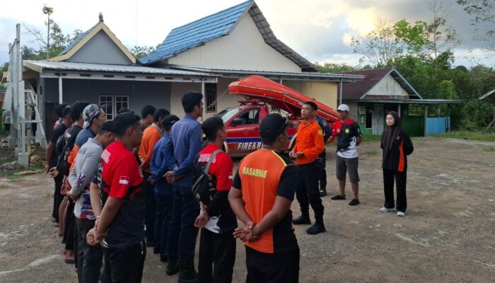 Operasi SAR Pencarian Warga Tenggelam di Sungai Desa Rantau Nangka Resmi Dihentikan dan Dilanjutkan Pemantauan