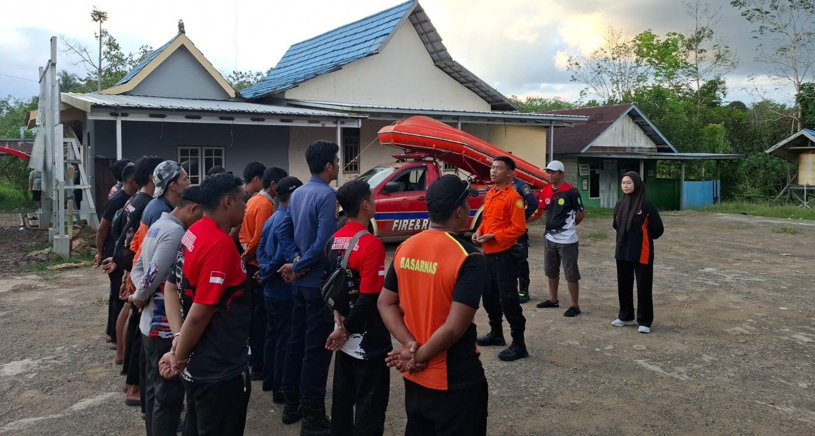 Operasi SAR Pencarian Warga Tenggelam di Sungai Desa Rantau Nangka Resmi Dihentikan dan Dilanjutkan Pemantauan