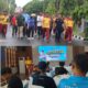 Sambut HUT Bhayangkara ke-80, Polda Kalteng Gandeng Insan Pers Perkuat Sinergi Lewat Jalan Sehat