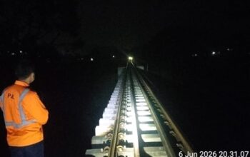 Keselamatan Prioritas Utama, KAI Daop 2 Bandung Pastikan Jalur Aman Pasca Gempa di Cianjur