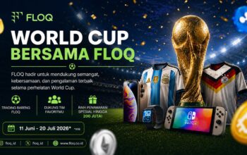 FLOQ Hadirkan World Cup Trading Campaign: Dukung Tim Favorit, Kumpulkan Poin, dan Menangkan Total Hadiah Rp200 Juta