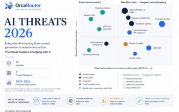 Pada 2025 AI menjadi permukaan serangan. Pada 2026, OrcaRouter menjadikan pertahanannya gratis. Pada 2025 AI menjadi permukaan serangan. Pada 2026, OrcaRouter menjadikan pertahanannya gratis.