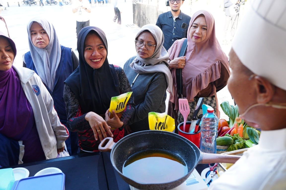 Holding Perkebunan Nusantara Perluas Akses Minyak Goreng Terjangkau, 600 Kemasan Ludes dalam Sejam di Bazar PT INL