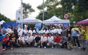 BRI Jatinegara Meriahkan CFD dengan Booth Pembukaan Rekening dan Kartu Debit Eksklusif FC Barcelona