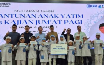 BRI Region 6 Berkolaborasi dengan YBM BRI Jakarta Berbagi Kebahagiaan melalui Santunan Anak Yatim Piatu di Bulan Muharam BRI Region 6 Berkolaborasi dengan YBM BRI Jakarta Berbagi Kebahagiaan melalui Santunan Anak Yatim Piatu di Bulan Muharam