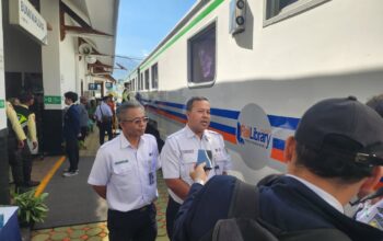 KAI Daop 2 Bandung Adakan Pengobatan Gratis Dengan Rail Clinic di Stasiun Bumiwaluya