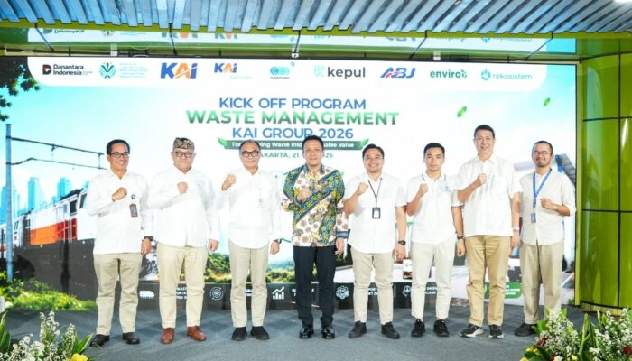 Kolaborasi Strategis SUCOFINDO dan KAI Services Dorong Implementasi Waste Management Berkelanjutan