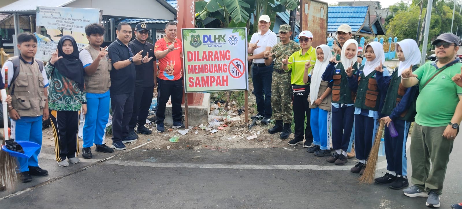 Kapuas Bergerak Hijaukan Bumi, Wabup Dodo Ajak Warga Lawan Perubahan Iklim dengan Aksi Nyata