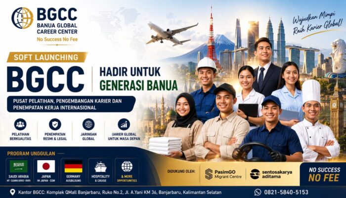 Soft Launching BGCC, Hadirkan Pusat Pelatihan dan Karir Global bagi Generasi Banua
