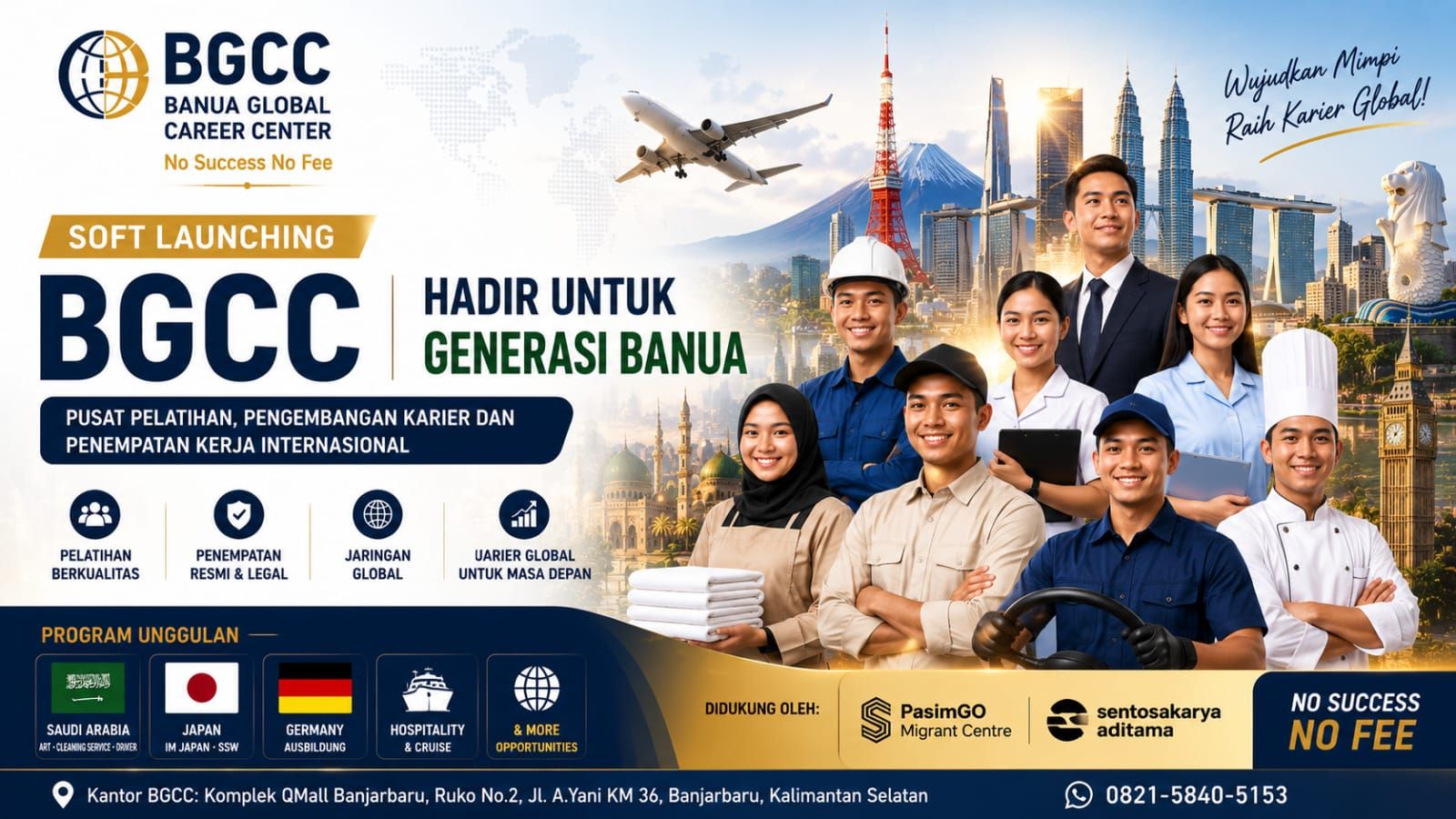 Soft Launching BGCC, Hadirkan Pusat Pelatihan dan Karir Global bagi Generasi Banua