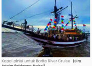 Operasional Kapal Pinisi Barito River Cruise Dihentikan