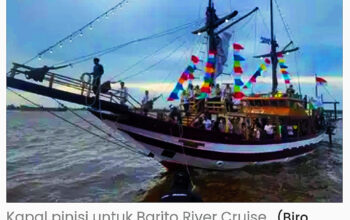 Operasional Kapal Pinisi Barito River Cruise Dihentikan