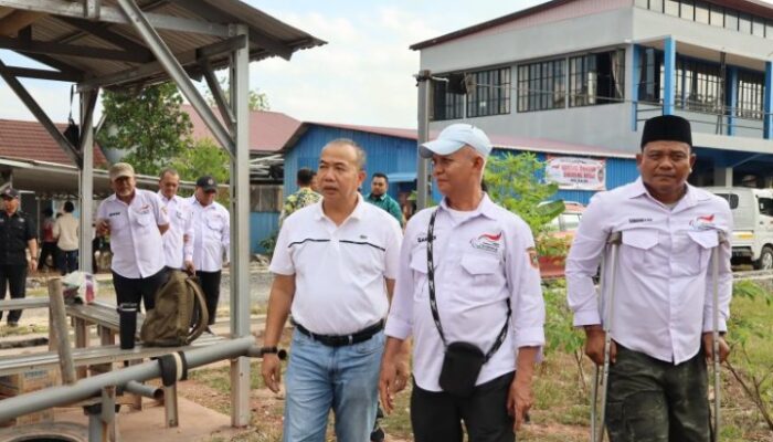 Sekda Prov Kalsel,Mengapresiasi Kemandirian NPCI Dalam Bangun Fasilitas Atlet Disabilitas