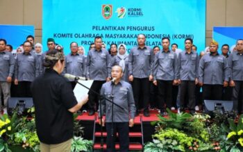 Ketua KORMI Nasional,Lantik Kepengurusan KORMI Prov Kalsel