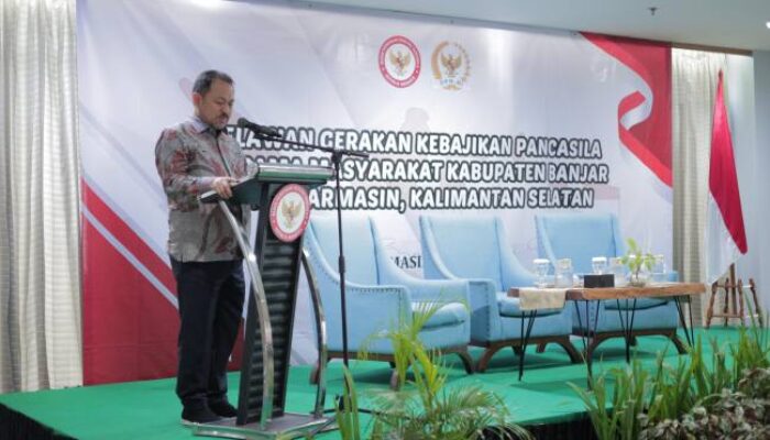 Anggota DPR RI Bersama BPIP dan Relawan, Sosialisasikan Pancasila di Kalsel