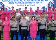 Sertijab Dipimpin Kapolda Kalteng, Karorena, Karo Logistik, dan Kabidkum serta 3 Kapolres Resmi Berganti