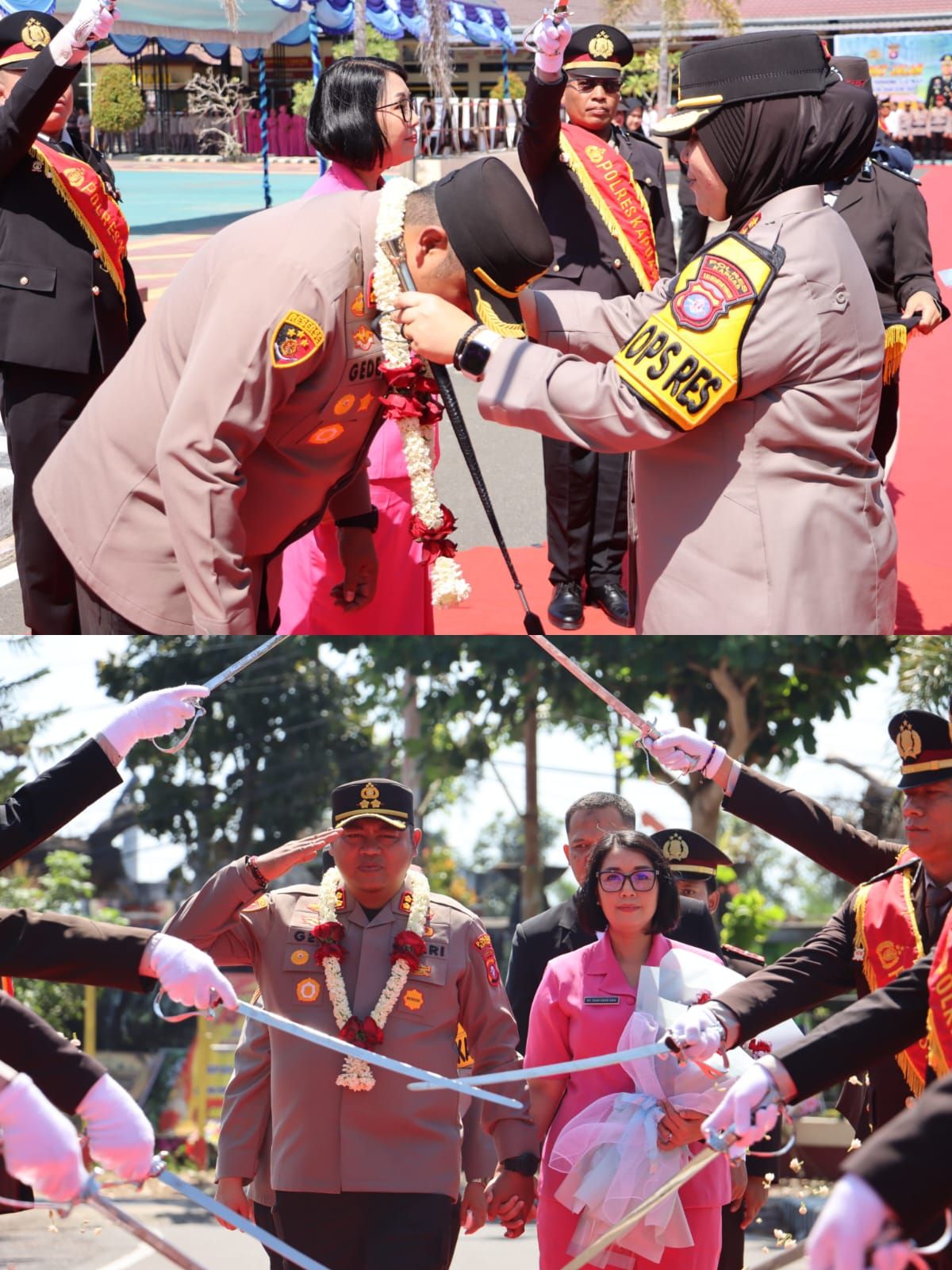 Polres Kapuas Masuk Kepemimpinan Baru: AKBP Rina Gantikan AKBP Gede, Jaga Soliditas demi Pelayanan Presisi