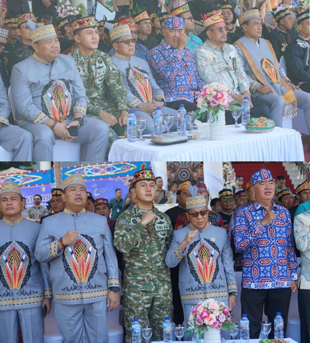 Wujud Sinergi dengan Pemda, Dandim 1016/Plk Hadiri Peringatan Hari Jadi Kota Palangka Raya