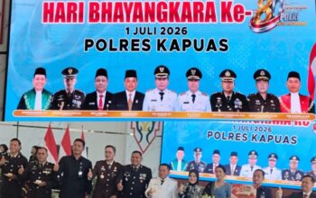 Bupati Kapuas Sampaikan Pidato Presiden dalam peringatan Hari Bhayangkara ke 80 Bupati Kapuas Sampaikan Pidato Presiden dalam peringatan Hari Bhayangkara ke 80