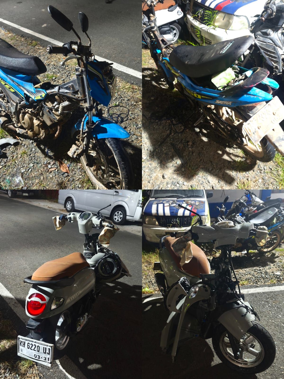 Kecelakaan di Jalan Trans Kalimantan Kapuas, Tiga Korban Alami Luka-Luka