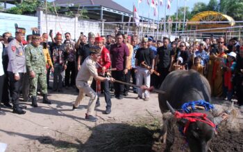 Gubernur Kalteng Hadiri Puncak Ritual Tiwah Upun Gawi, Arton: Tiwah Adalah Ritual Tertinggi Umat