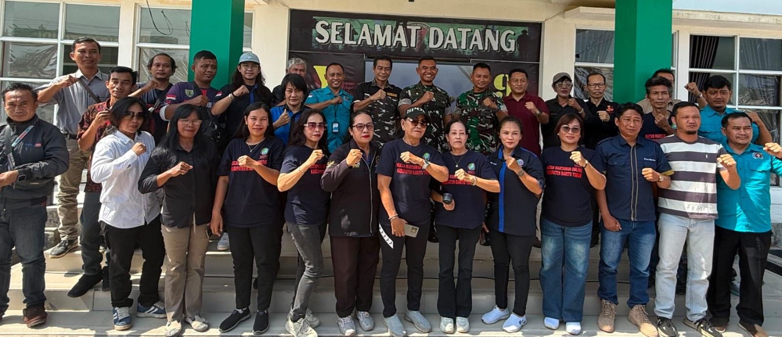 IWO Bartim Nilai Coffee Morning Yonif TP 924/Uria Mapas Perkuat Hubungan TNI dan Pers