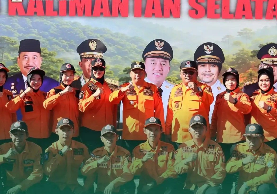 Bupati Batola Hadiri Apel Kesiapsiagaan Karhutla 2026, Gubernur Kalsel Instruksikan Satu Komando