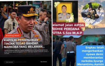 Kapolri Tegaskan Berantas Bandar Narkoba hingga ke Akar Kapolri Tegaskan Berantas Bandar Narkoba hingga ke Akar