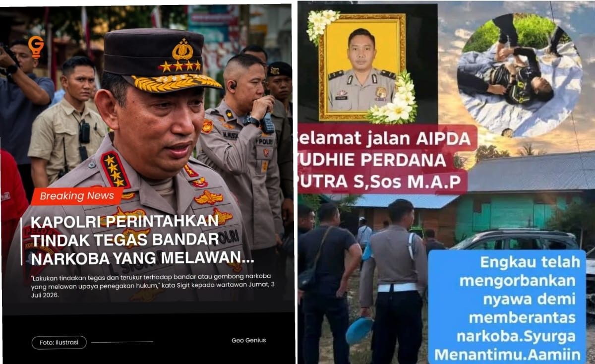 Kapolri Tegaskan Berantas Bandar Narkoba hingga ke Akar